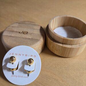 Jenny Bird new gold ball post stud earrings